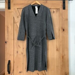 HOUSE OF SUNNY Waist Tie Dress UK Size 8 US Size 4 Relaxed Fit Oversized